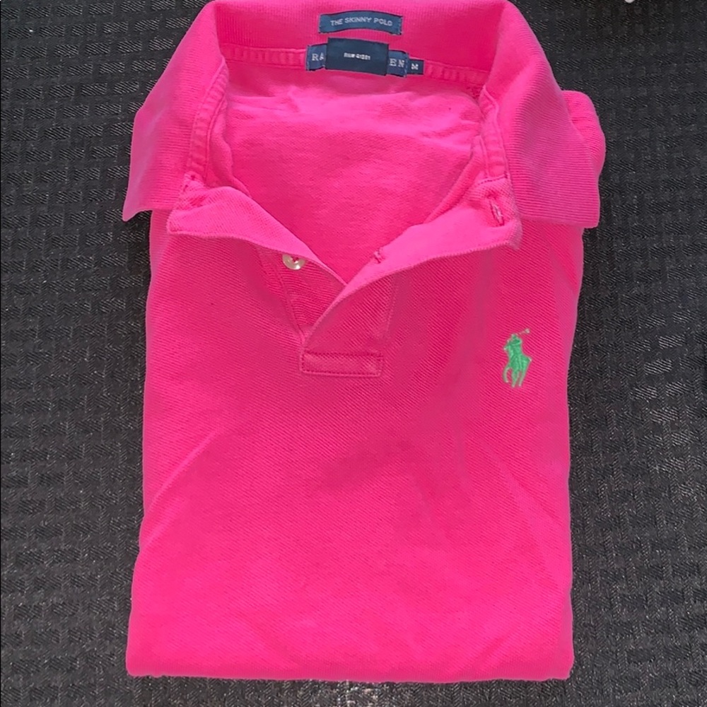 Pink Skinny Polo Ralph Lauren Polo
